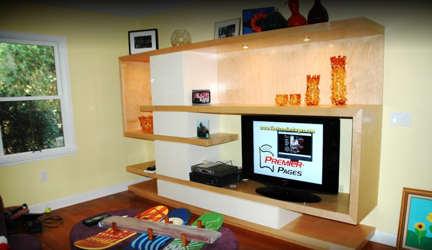 Entertainment cabinetry project photo 3